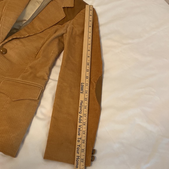 Vintage Ms. Pioneer Corduroy and Leather Jacket. - Picture 8 of 11